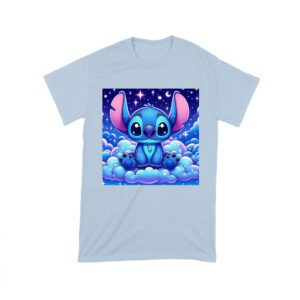 Adorable Galactic Blue Stitch T-Shirt