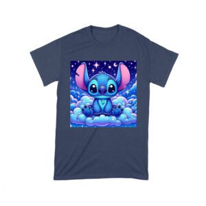 Adorable Galactic Blue Stitch T-Shirt