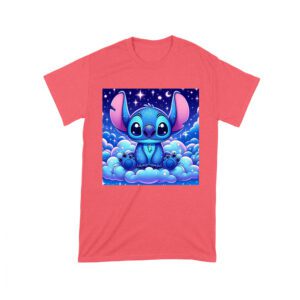 Adorable Galactic Blue Stitch T-Shirt