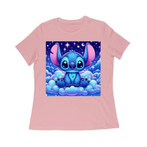 Adorable Galactic Blue Stitch T-Shirt