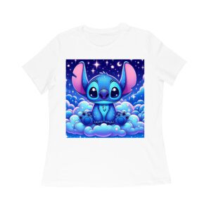 Adorable Galactic Blue Stitch T-Shirt
