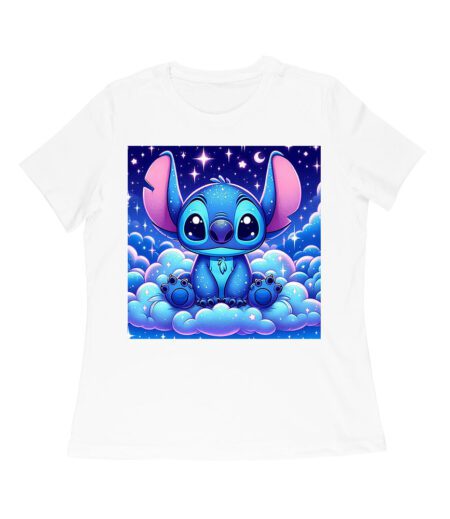 Adorable Galactic Blue Stitch T-Shirt