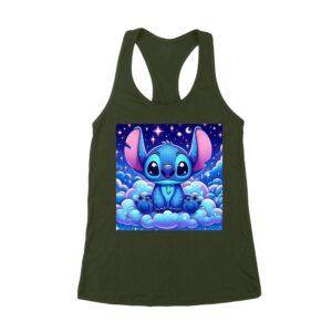 Adorable Galactic Blue Stitch T-Shirt