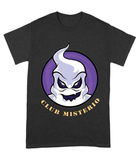 Club Misterio T-Shirt - Spooky Ghost Design - Mysterious and Fun Graphic Tee for Halloween and Beyond Unisex Adult – Viva Party