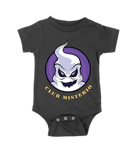 Club Misterio T-Shirt - Spooky Ghost Design - Mysterious and Fun Graphic Tee for Halloween and Beyond Unisex Baby Jersey – Viva Party