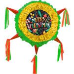 Merry Christmas Pinata 24 Inches – Viva Party