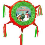 Merry Christmas Pinata 24 Inches – Viva Party