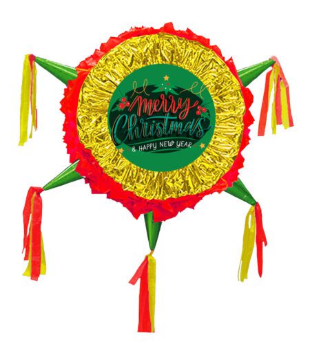 Merry Christmas Pinata 24 Inches – Viva Party