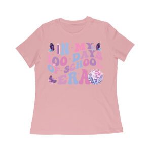 Retro 100 Days of School T-Shirt for Kids and Teachers