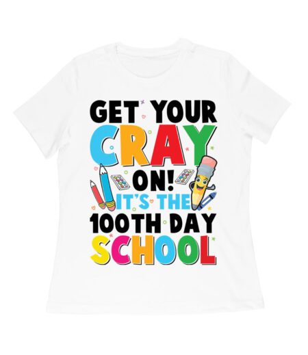 Get Your Crayon It's Your 100th Day of School T-Shirt