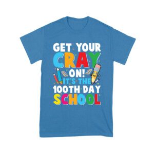 Get Your Crayon It's Your 100th Day of School T-Shirt