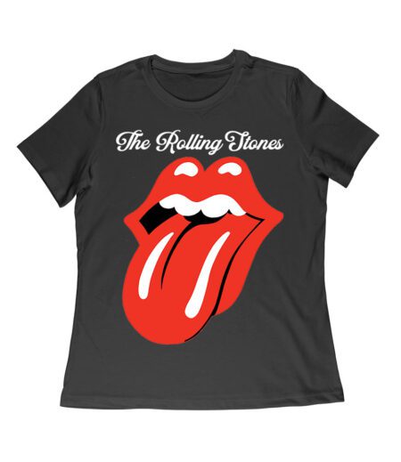 Rolling Stones Tongue Logo T-Shirt - Iconic Rock Band Merchandise for Music Lovers Women Relaxed – Viva Party