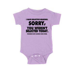 Selective Hearing Funny T-Shirt