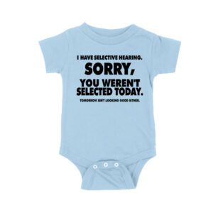 Selective Hearing Funny T-Shirt