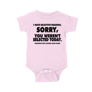 Selective Hearing Funny T-Shirt