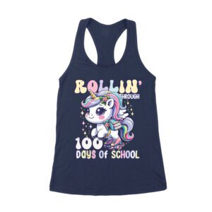 Adorable Unicorn 100 Days of School T-Shirt