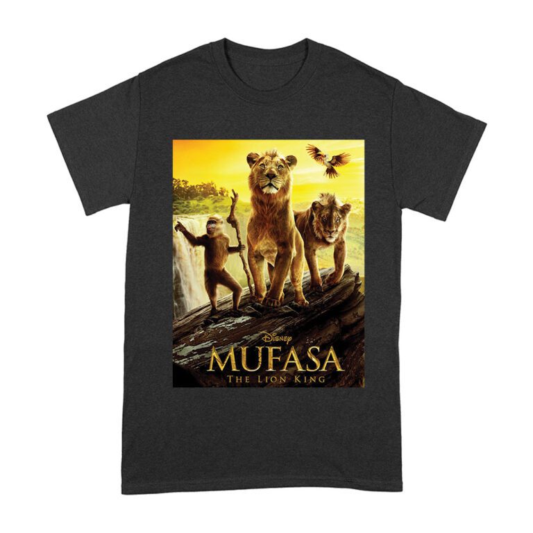 Mufasa Majestic Lion T-Shirt - Fierce and Powerful King of the Jungle Design for Animal Lovers Unisex Adult – Viva Party