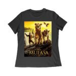 Mufasa Majestic Lion T-Shirt - Fierce and Powerful King of the Jungle Design for Animal Lovers Women Relaxed – Viva Party