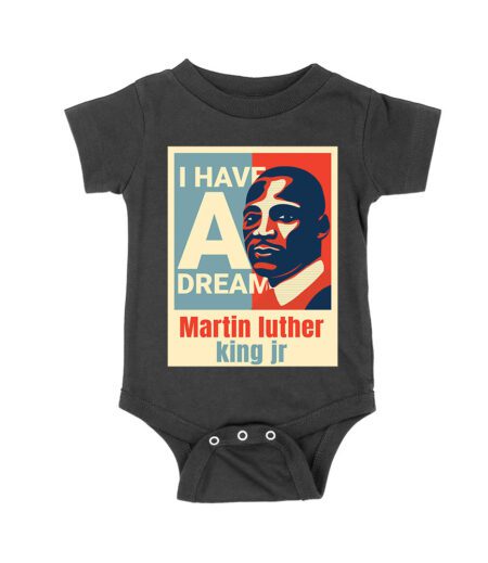 I Have a Dream T-Shirt - Inspirational Martin Luther King Jr Quote, Motivational Gift, Civil Rights Movement Tribute Shirt for Men or Women Unisex Baby Jersey – Viva Party