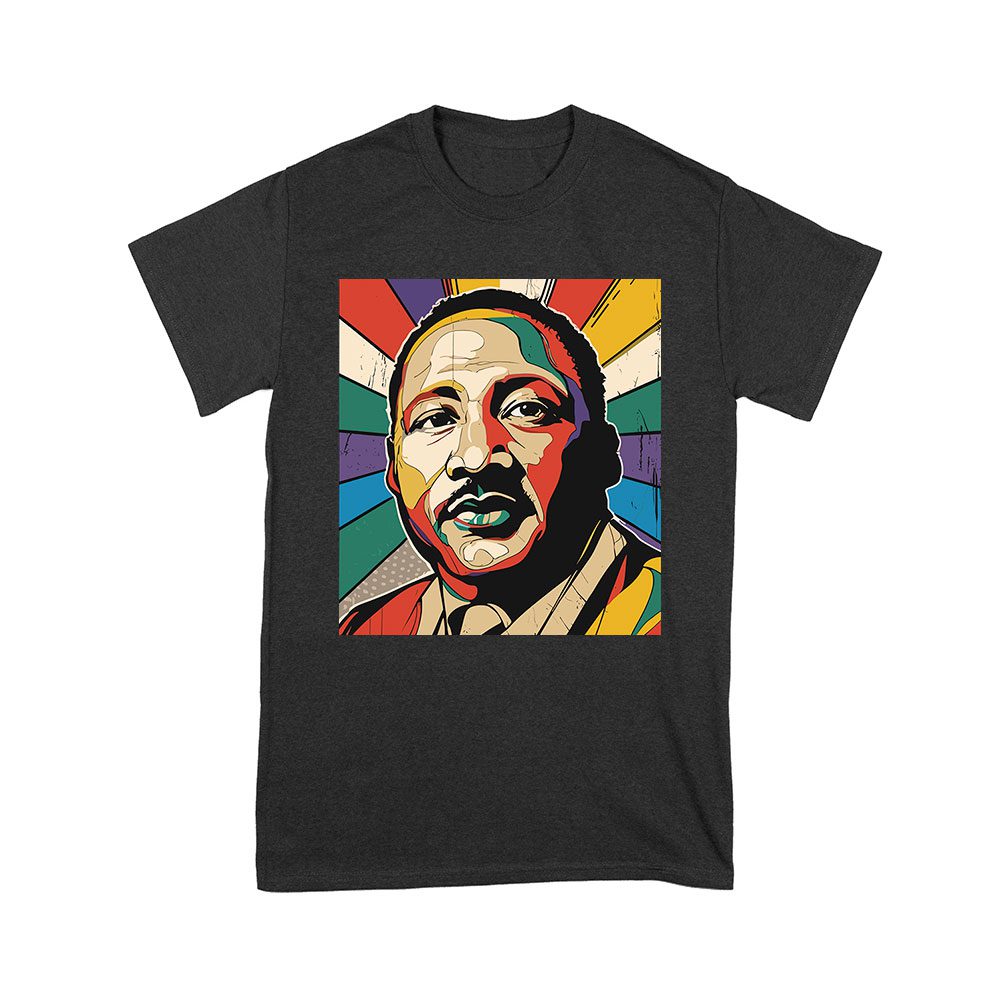 Mlk-03_Y-Black.jpg Martin Luther King T-Shirt - Inspirational Quote For Equality And Social Justice Unisex Youth – Viva Party