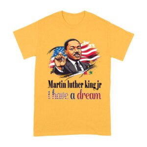 Martin Luther King I Have a Dream T-Shirt with USA Flag