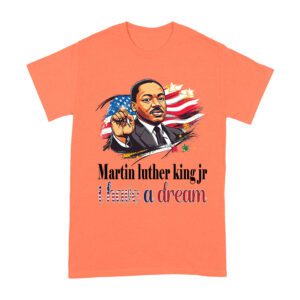 Martin Luther King I Have a Dream T-Shirt with USA Flag