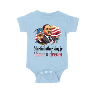 Martin Luther King I Have a Dream T-Shirt with USA Flag