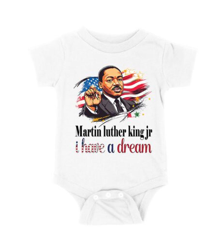 Martin Luther King I Have a Dream T-Shirt with USA Flag