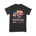 Martin Luther King I Have a Dream T-Shirt with USA Flag - Powerful Quote for Equality and Freedom Unisex Youth – Viva Party