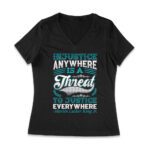 Injustice Anywhere Is a Threat to Justice Everywhere T-Shirt - Inspirational Quote for Equality and Justice Women Jersey V-Neck – Viva Party