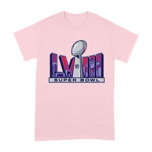 Limited Edition Super Bowl LVIII Las Vegas Football Fan T-Shirt ? Ultimate Game Day Apparel for Sports Lovers & Collectors Unisex Adult