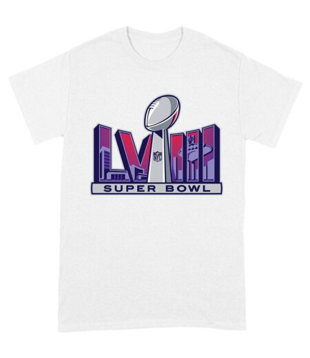 Limited Edition Super Bowl LVIII Las Vegas Football Fan T-Shirt ? Ultimate Game Day Apparel for Sports Lovers & Collectors Unisex Adult