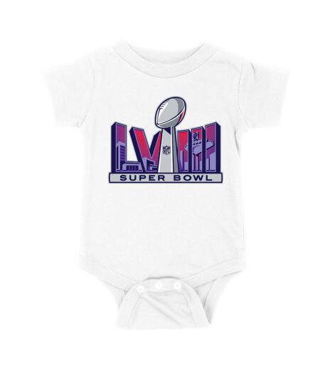 Limited Edition Super Bowl LVIII Las Vegas Football Fan T-Shirt ? Ultimate Game Day Apparel for Sports Lovers & Collectors Unisex Baby Jersey