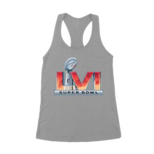 Exclusive LVIII Las Vegas Football Fan T-Shirt ? Must-Have Game Day Apparel for True Sports Enthusiasts & Collectors Women's Racerback Tank Top