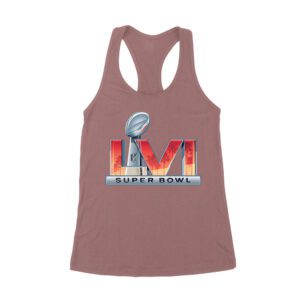Exclusive LVIII Las Vegas Football Fan T-Shirt ? Must-Have Game Day Apparel for True Sports Enthusiasts & Collectors Women's Racerback Tank Top