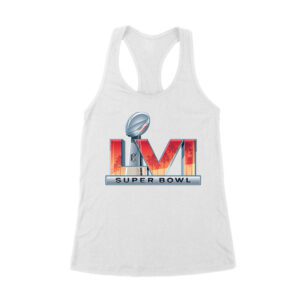 Exclusive LVIII Las Vegas Football Fan T-Shirt ? Must-Have Game Day Apparel for True Sports Enthusiasts & Collectors Women's Racerback Tank Top