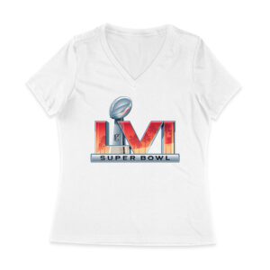 Exclusive LVIII Las Vegas Football Fan T-Shirt ? Must-Have Game Day Apparel for True Sports Enthusiasts & Collectors Women Jersey V-Neck