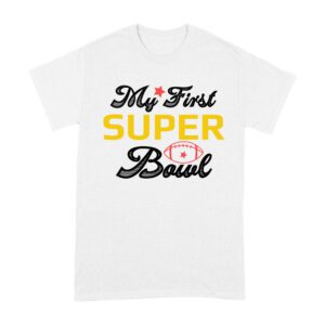 My First LVIII Las Vegas Football Game T-Shirt ? Perfect Game Day Outfit for New Fans & Collectors Unisex Adult