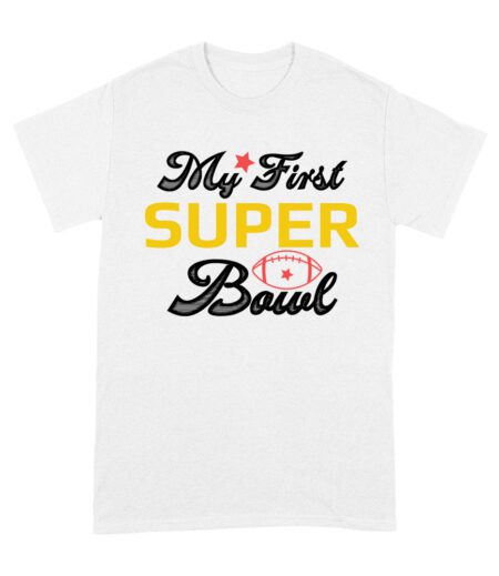 My First LVIII Las Vegas Football Game T-Shirt ? Perfect Game Day Outfit for New Fans & Collectors Unisex Adult