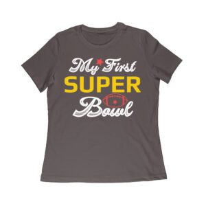 My First LVIII Las Vegas Football Game T-Shirt ? Perfect Game Day Outfit for New Fans & Collectors Women Relaxed