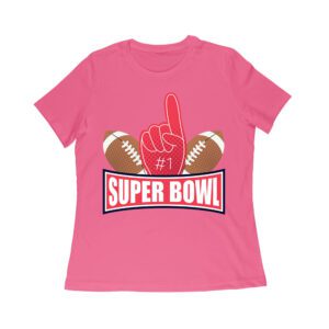 Championship Game Day Football T-Shirt ? Perfect Fan Apparel for Sports Lovers & Big Game Celebrations Women Relaxed