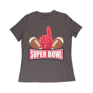 Championship Game Day Football T-Shirt ? Perfect Fan Apparel for Sports Lovers & Big Game Celebrations Women Relaxed