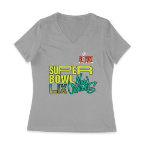 My First Big Game Football T-Shirt ? Fun Game Day Outfit for New Fans & Sports Lovers Women Jersey V-Neck