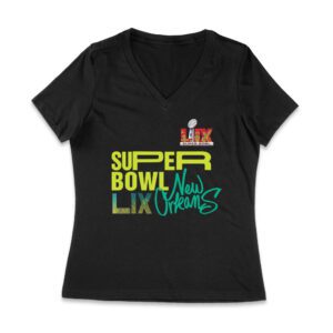 My First Big Game Football T-Shirt ? Fun Game Day Outfit for New Fans & Sports Lovers Women Jersey V-Neck – Viva Party