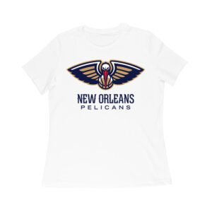 New Orleans Basketball Fan T-Shirt ? Ultimate Game Day Apparel for Hoops Lovers & Sports Enthusiasts Women Relaxed