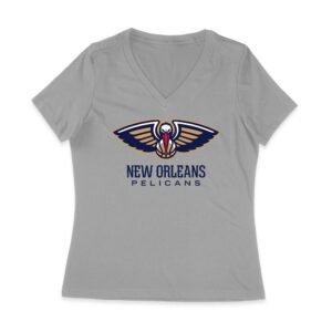 New Orleans Basketball Fan T-Shirt ? Ultimate Game Day Apparel for Hoops Lovers & Sports Enthusiasts Women Jersey V-Neck