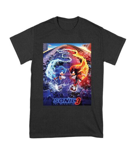 Sonic the Hedgehog Adventure T-Shirt - Dynamic Fast-Paced Design for Gamers and Animation Fans Unisex Youth – Viva Party
