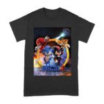 Sonic the Hedgehog and Friends T-Shirt - Dynamic Team Adventure Design for Gamers and Animation Fans Unisex Adult – Viva Party
