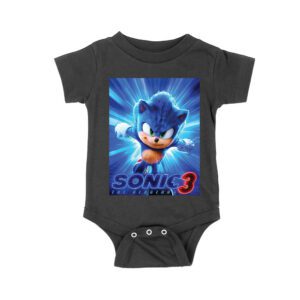 Sonic the Hedgehog Running T-Shirt - Fast-Paced Action Design for Gamers and Animation Fans Unisex Baby Jersey – Viva Party