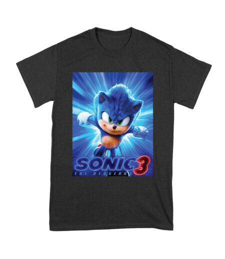 Sonic the Hedgehog Running T-Shirt - Fast-Paced Action Design for Gamers and Animation Fans Unisex Youth – Viva Party
